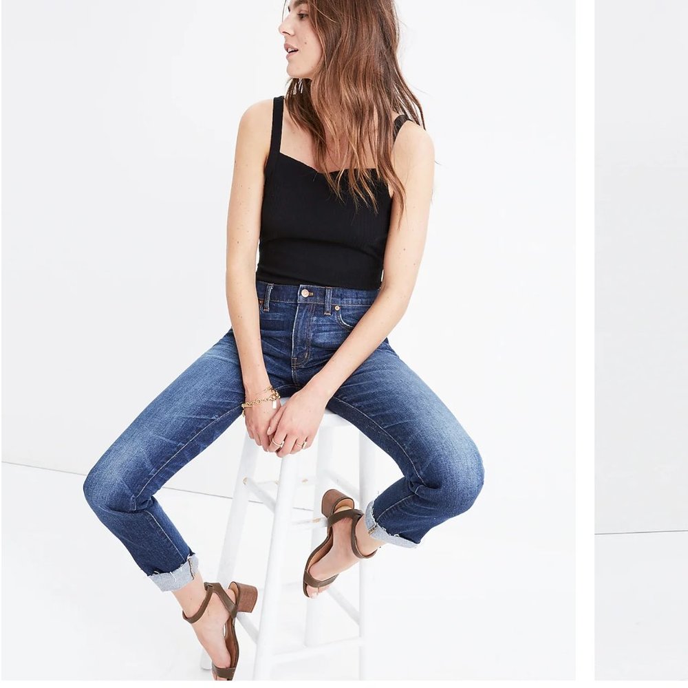 Madewell The Slim Boyjean: Raw-Hem Edition